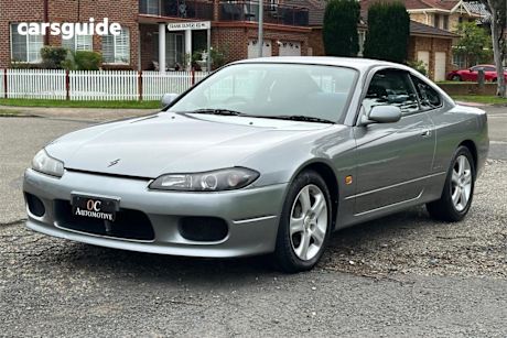 Grey 2000 Nissan Silvia Coupe Spec R