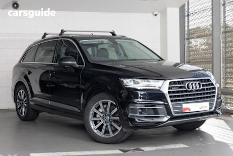 Black 2018 Audi Q7 Wagon 3.0 TDI Quattro