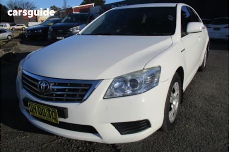 White 2011 Toyota Aurion Sedan AT-X