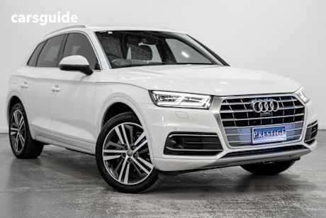 White 2020 Audi Q5 Wagon 45 Tfsi Quattro Sport
