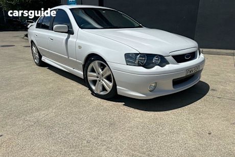 White 2005 Ford Falcon Sedan XR8