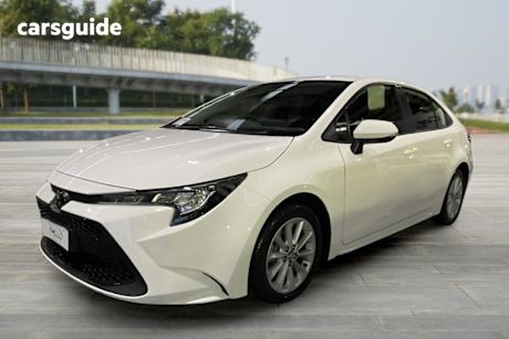 White 2022 Toyota Corolla Sedan Ascent Sport