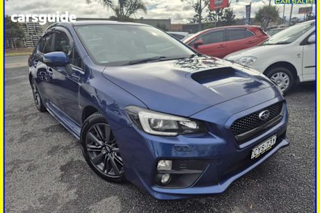 Blue 2015 Subaru WRX Sedan Premium (awd)