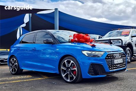 Blue 2020 Audi A1 Sportback 40 Tfsi S Line S Tronic