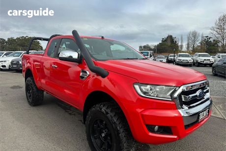 Red 2015 Ford Ranger Super Cab Utility XLT 3.2 (4X4)
