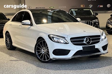 White 2016 Mercedes-Benz C250 Sedan