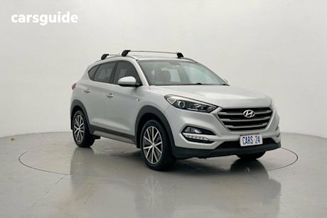 Silver 2016 Hyundai Tucson Wagon Active X (fwd)