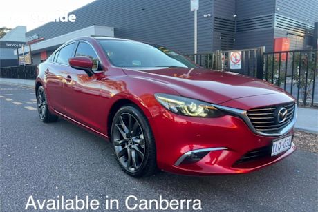 Red 2016 Mazda 6 Sedan GT