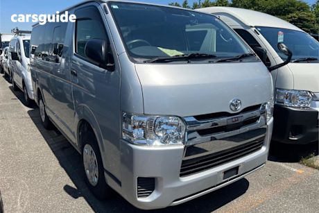 Silver 2020 Toyota Hiace Commercial 4WD 6 Seater 4WD Dual Door DX GL