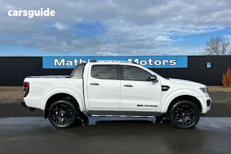White 2021 Ford Ranger Double Cab Pick Up Wildtrak 3.2 (4X4)