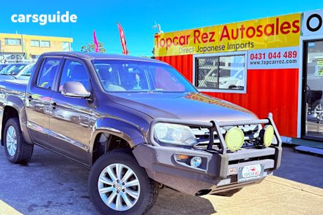 Bronze 2011 Volkswagen Amarok Dual Cab Utility Tdi400 Highline (4X4)