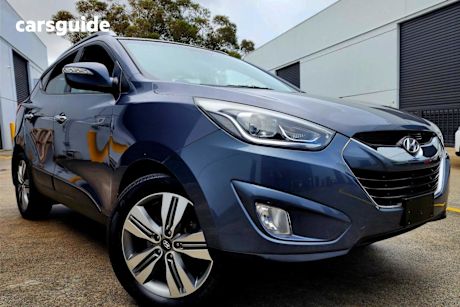 Grey 2015 Hyundai IX35 Wagon Highlander (awd)