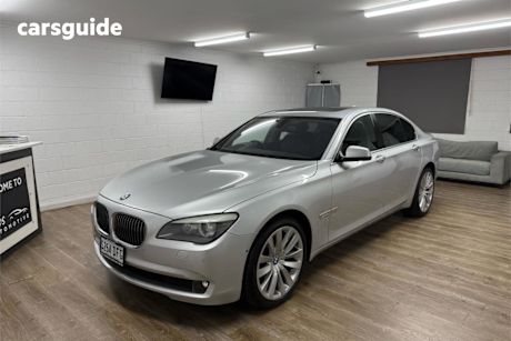 Silver 2012 BMW 730D Sedan