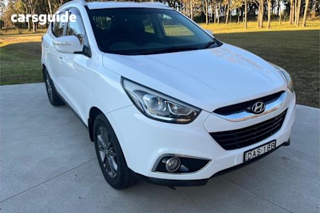 White 2015 Hyundai IX35 Wagon SE (fwd)