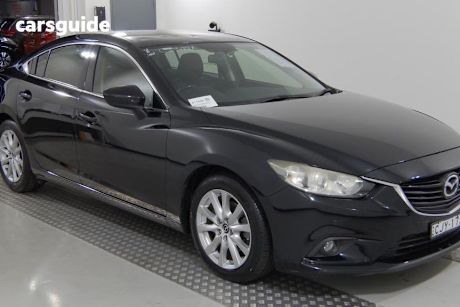 Black 2012 Mazda 6 Sedan Touring