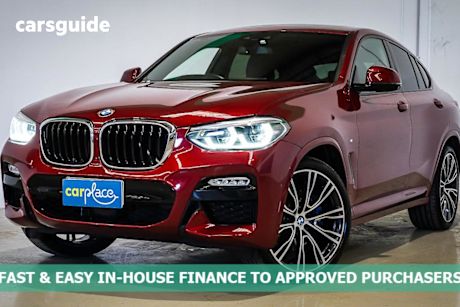 Red 2019 BMW X4 Coupe Xdrive 30I M Sport