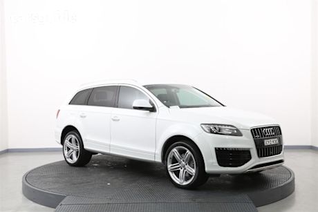 White 2015 Audi Q7 Wagon 3.0 TDI Quattro