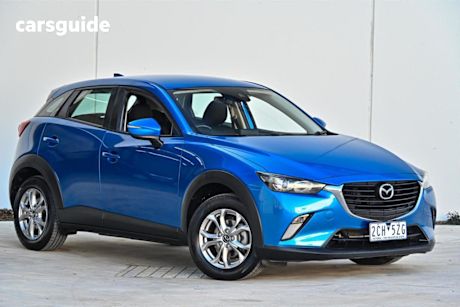 Blue 2017 Mazda CX-3 Wagon Maxx (fwd)