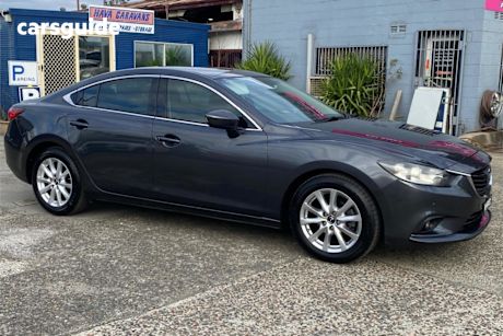 Grey 2013 Mazda 6 Sedan Touring