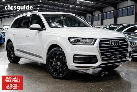 White 2016 Audi Q7 Wagon 3.0 TDI Quattro