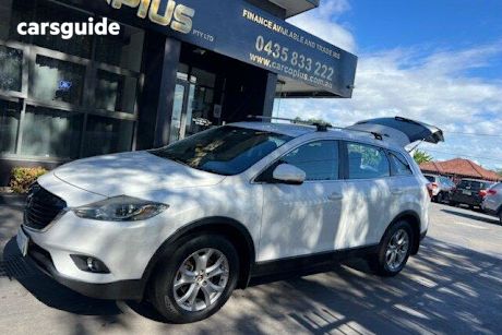 White 2014 Mazda CX-9 Wagon Classic (fwd)