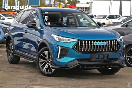 Blue 2025 GWM Haval Jolion Wagon LUX Hybrid