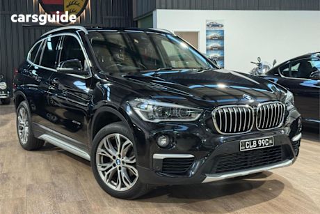 Black 2018 BMW X1 Wagon Sdrive 18D