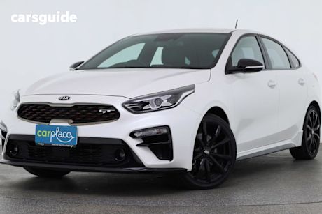 White 2020 Kia Cerato Hatchback GT Safety Pack