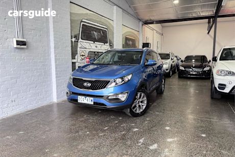 Blue 2015 Kia Sportage Wagon SI Premium (fwd)