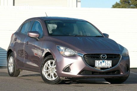 Blue 2015 Mazda 2 Hatchback Maxx