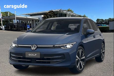 Blue 2025 Volkswagen Golf Hatchback Style