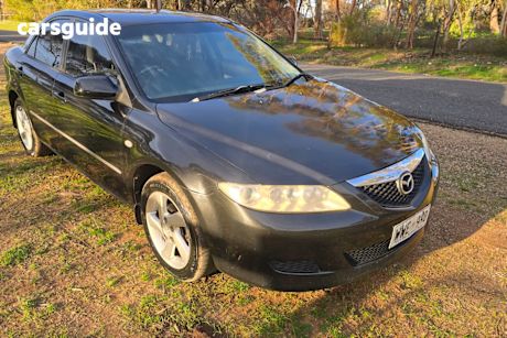 Black 2004 Mazda 6 Sedan Classic