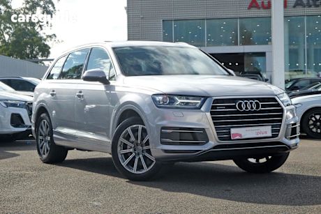 Silver 2018 Audi Q7 Wagon 3.0 TDI Quattro (160KW)