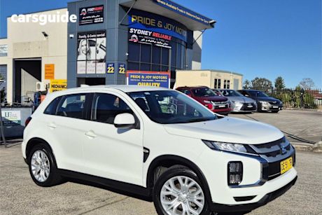 White 2022 Mitsubishi ASX Wagon ES (2WD)