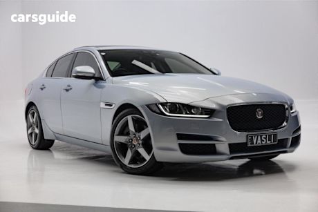 Silver 2015 Jaguar XE Sedan 20T Prestige
