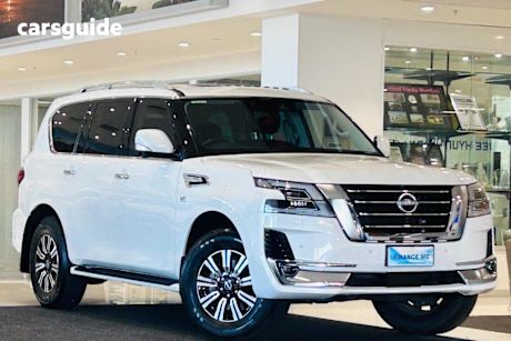 White 2022 Nissan Patrol Wagon TI-L (4X4)