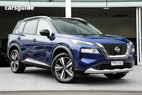 Blue 2024 Nissan X-Trail Wagon TI-L (4WD)