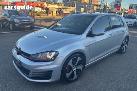 Silver 2016 Volkswagen Golf Hatchback GTI