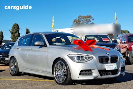 Silver 2014 BMW M135I Hatchback