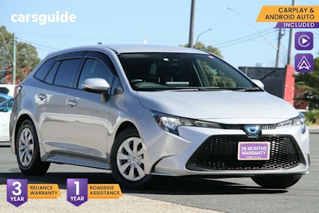 Silver 2021 Toyota Corolla Wagon G-X (HYBRID)
