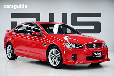 Red 2008 Holden Commodore Sedan SS