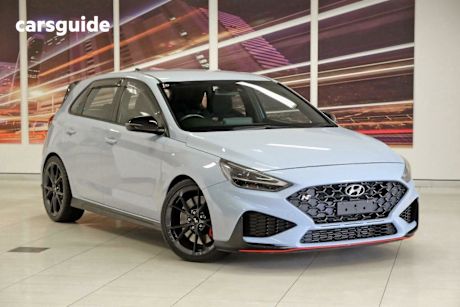 Blue 2021 Hyundai I30 Hatchback N