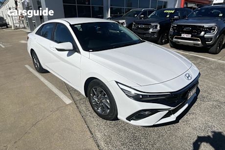 White 2024 Hyundai I30 Sedan (BEV)