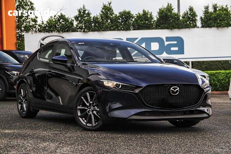 Blue 2024 Mazda 3 Hatchback G20 Evolve