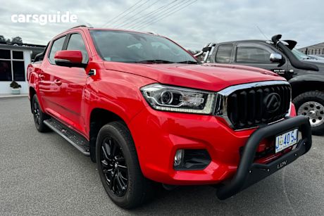 Red 2020 LDV T60 Double Cab Utility Trailrider (4X4)