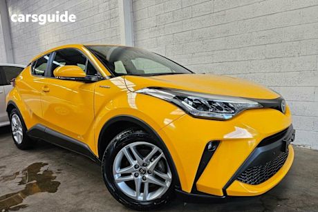 Yellow 2023 Toyota C-HR Wagon