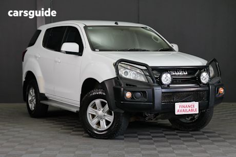 White 2016 Isuzu MU-X Wagon LS-U (4X4)