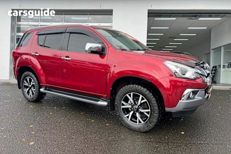 Red 2021 Isuzu MU-X Wagon LS-T (4X4)