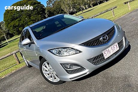 Silver 2011 Mazda 6 Hatchback Touring