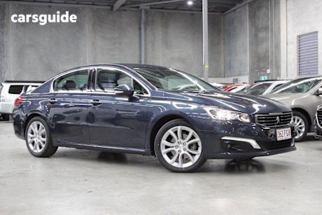 Blue 2015 Peugeot 508 Sedan Allure HDI